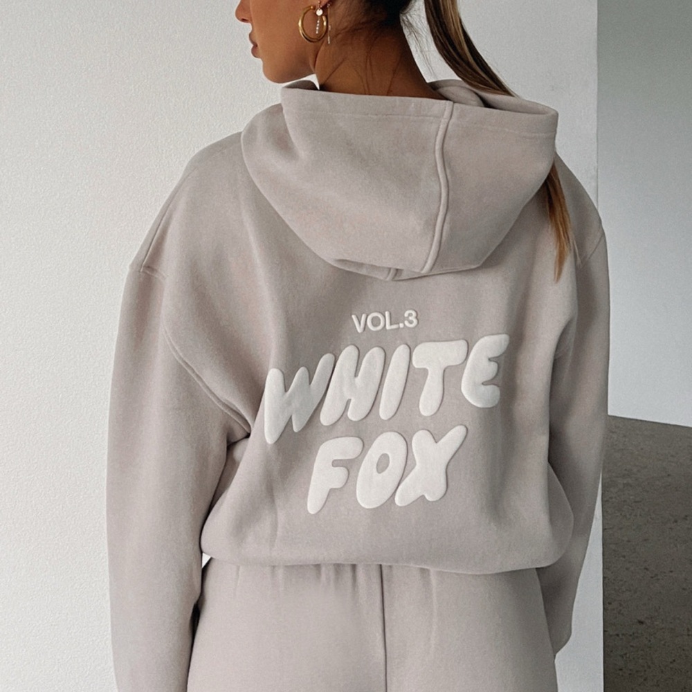 White Fox “Off Stage” Hoodie & Sweatpants Set
